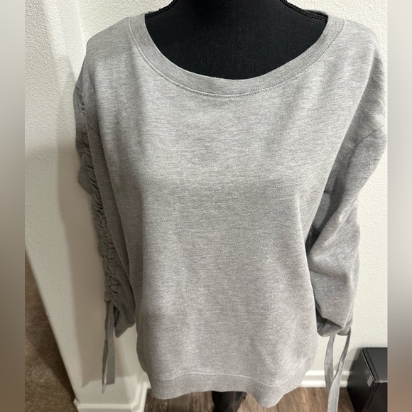 Sanctuary drawstring arm sweatshirt - Picture 2 of 3